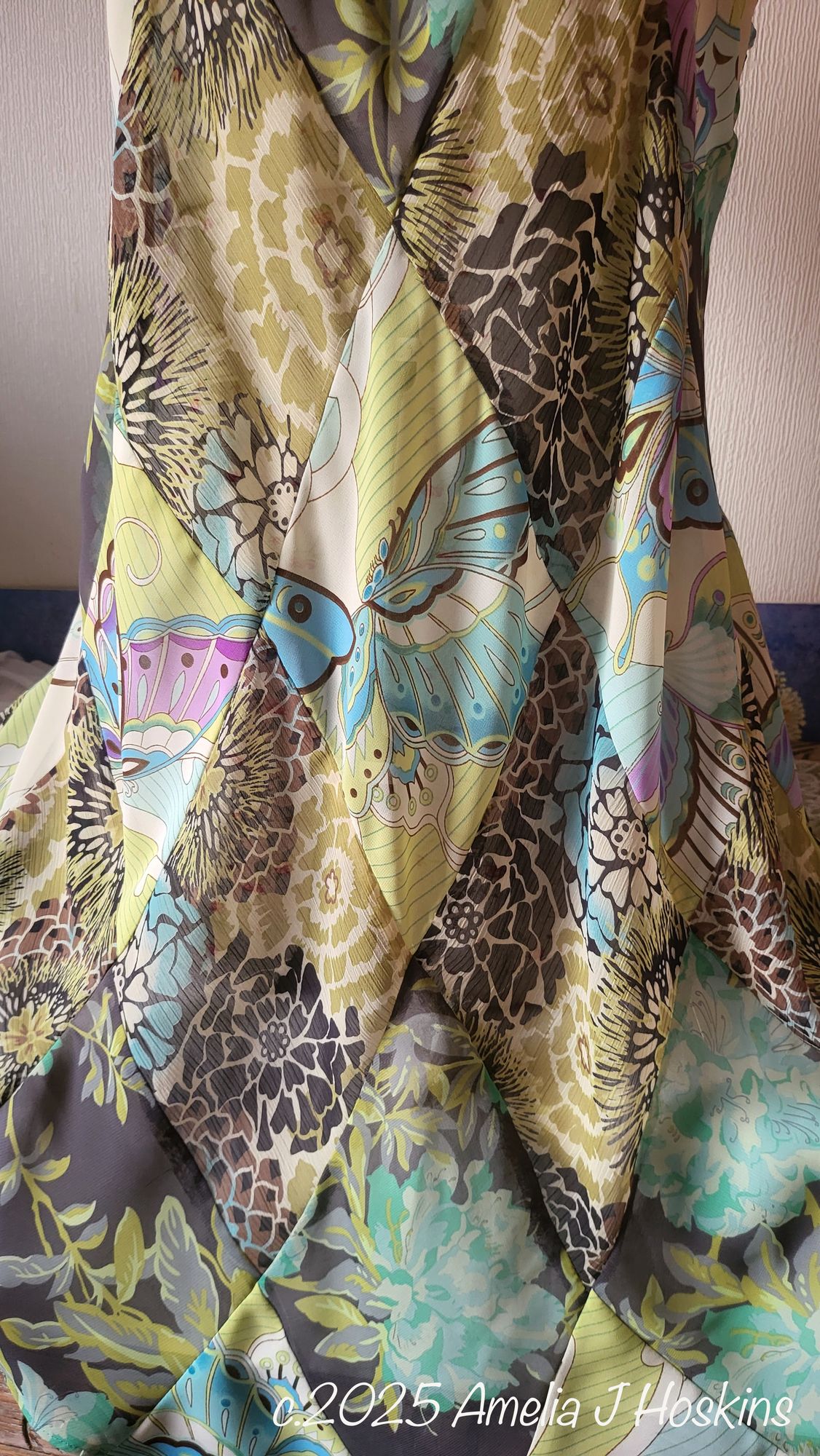Diamond patchwork